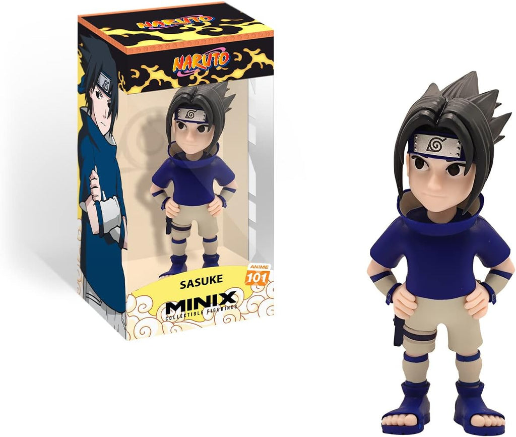 Minix Sasuke Uchiha Naruto Shippuden 12 cm - Colecionáveis - Bandai