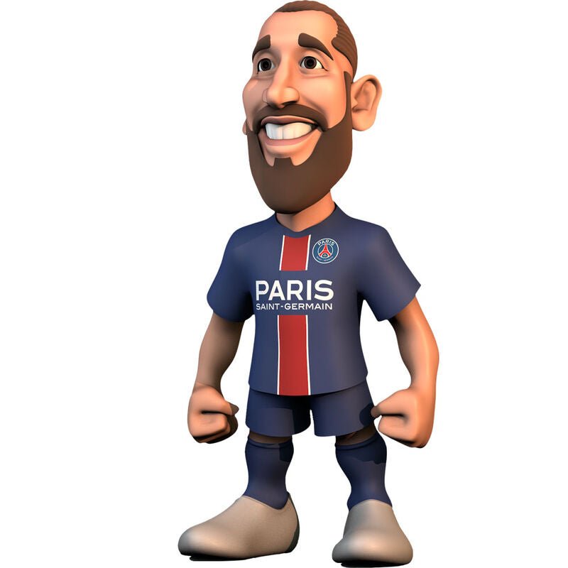 Minix Sergio Ramos Paris Saint - Germain Club 7cm - Colecionáveis - Bandai