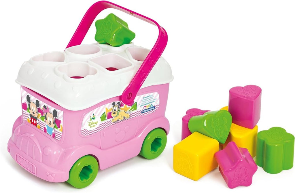 Minnie Autocarro Formas E Cores Clementoni Baby 14933 - Toys - Clementoni