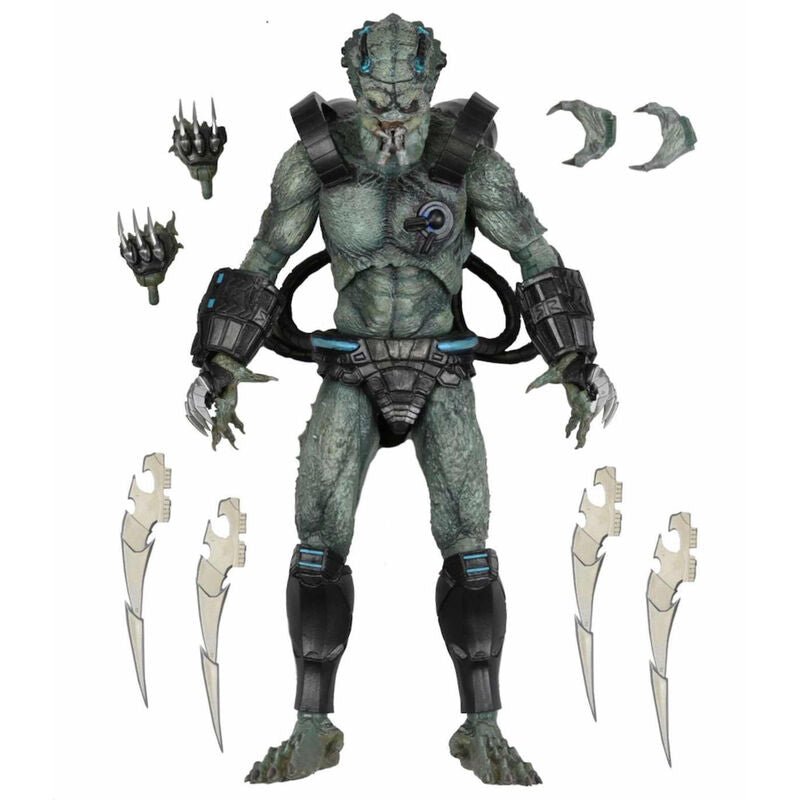 NECA Figura Ultimate Deluxe Stone Heart Concrete Jungle Predator 18cm - Colecionáveis - NECA