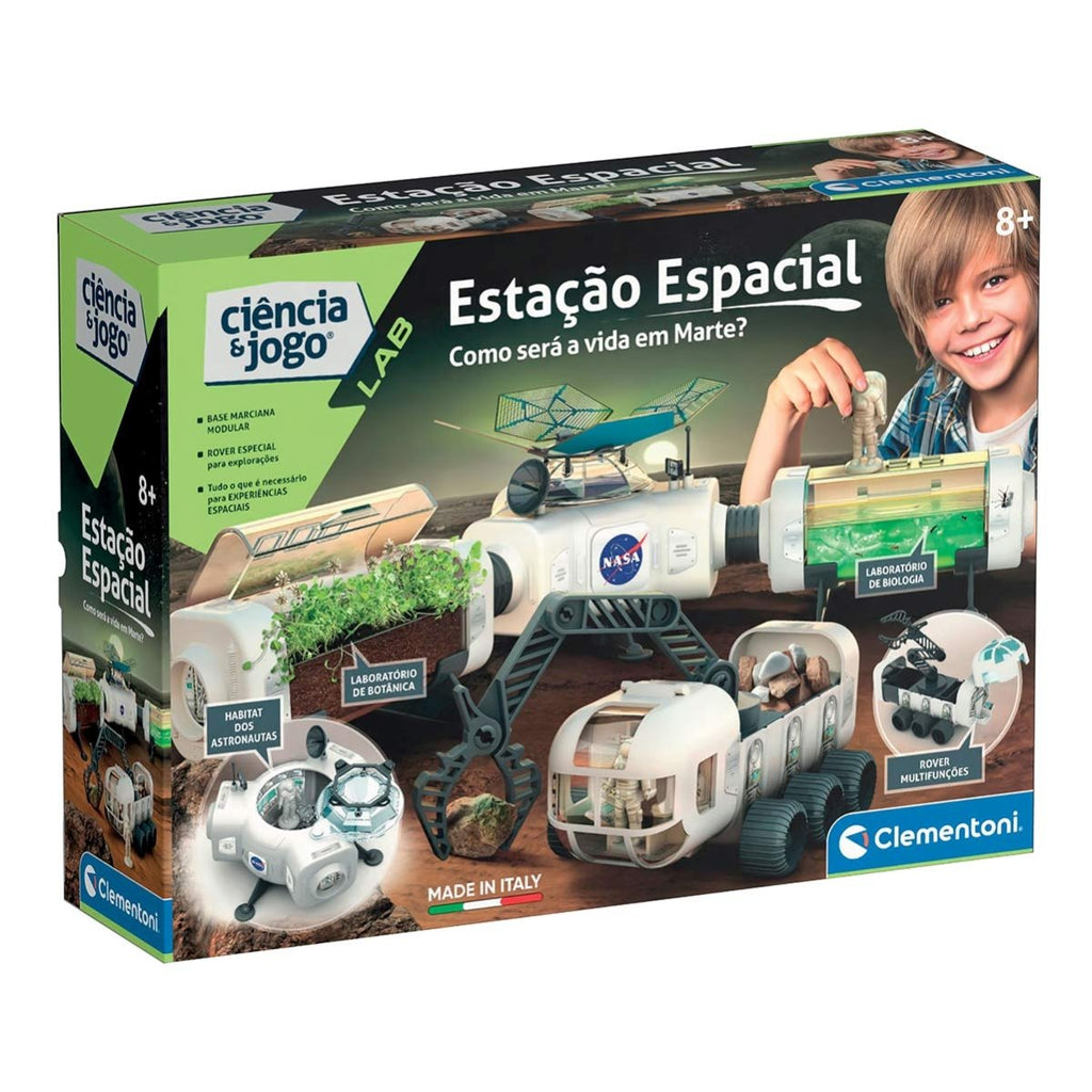 Nasa Estação Espacial Clementoni Ciência & Jogo 67746 - Toys - Clementoni