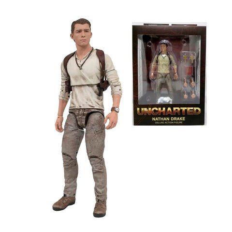 Nathan Drake Uncharted 18cm - Colecionáveis - Diamond Select