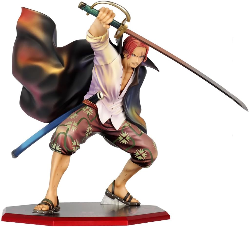 One Piece P.O.P PVC Statue Playback Memories Red - haired Shanks 21 cm - Colecionáveis - Megahouse