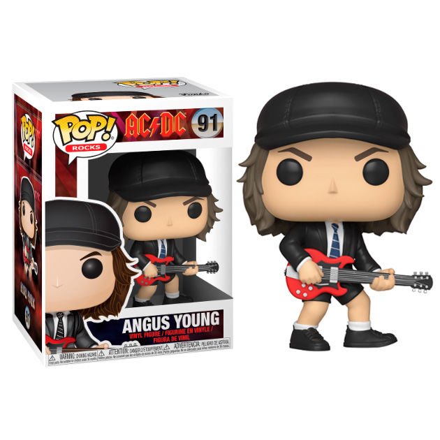 POP! AC/DC Angus Young 9 cm - Colecionáveis - Funko