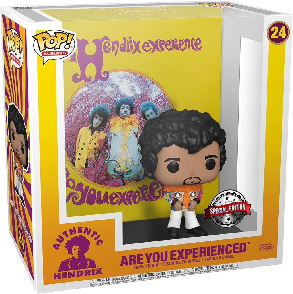 POP! Albums Jimi Hendrix Vinyl Figure Are You Experienced Special Edition 9 cm - Colecionáveis - Funko