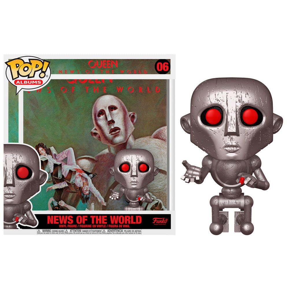 POP! Albums Queen Vinyl Figure News of the World 9 cm - Toys - Funko