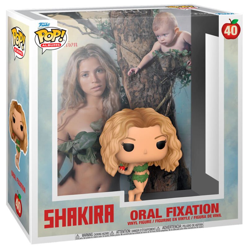POP! Albums Shakira Vinyl Figure Oral Fixation 9 cm - Colecionáveis - Funko
