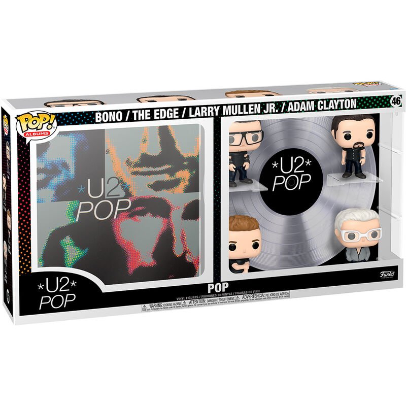 POP! Albums U2 Deluxe Vinyl Figure 4 Pack POP 9 cm - Colecionáveis - Funko