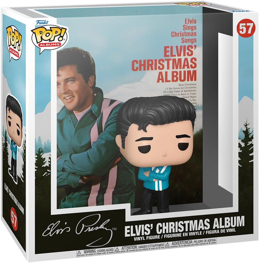 POP! Albums Vinyl Figure Elvis Presley X - Mas Album - Colecionáveis - Funko