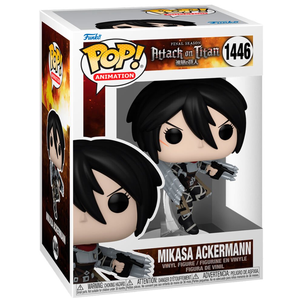 POP! Animation Attack on Titan Mikasa Ackerman 9 cm - Toys - Funko