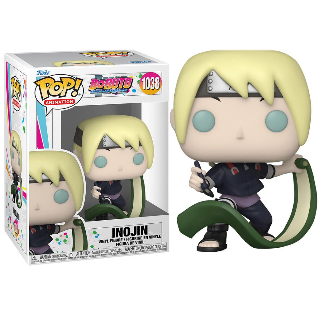 POP! Animation Boruto: Naruto Next Generations Vinyl Figure Inojin 9 cm - Colecionáveis - Funko