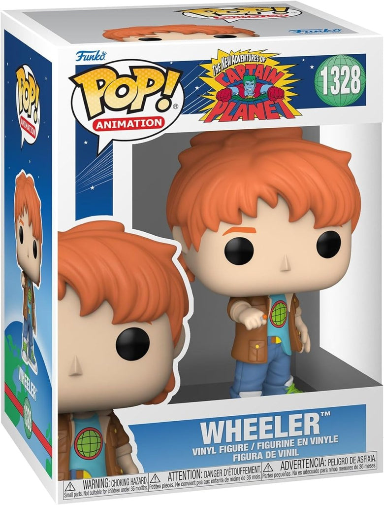 POP! Animation Captain Planet and the Planeteers Figure Wheeler 9 cm - Colecionáveis - Funko