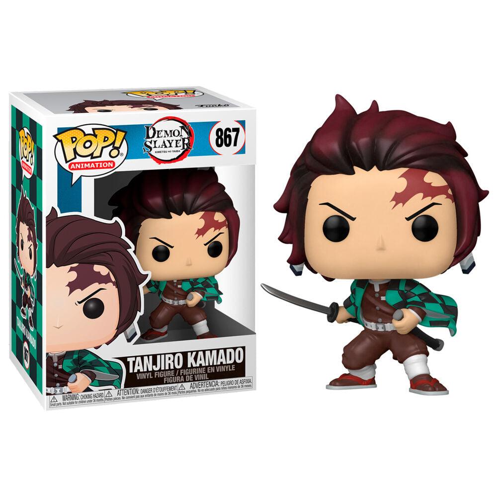 POP! Animation Demon Slayer Vinyl Figure Tanjiro Kamado 9 cm - Toys - Funko