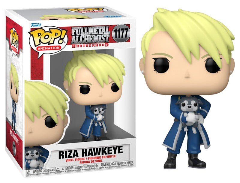 POP! Animation Fullmetal Alchemist Brotherhood Vinyl Figure Riza Hawkeye 9 cm - Colecionáveis - Funko
