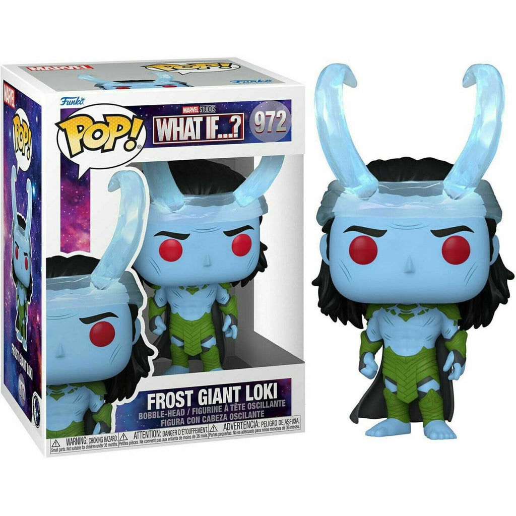 POP! Animation Marvel What If...? Vinyl Figure Frost Giant Loki 9 cm - Toys - Funko