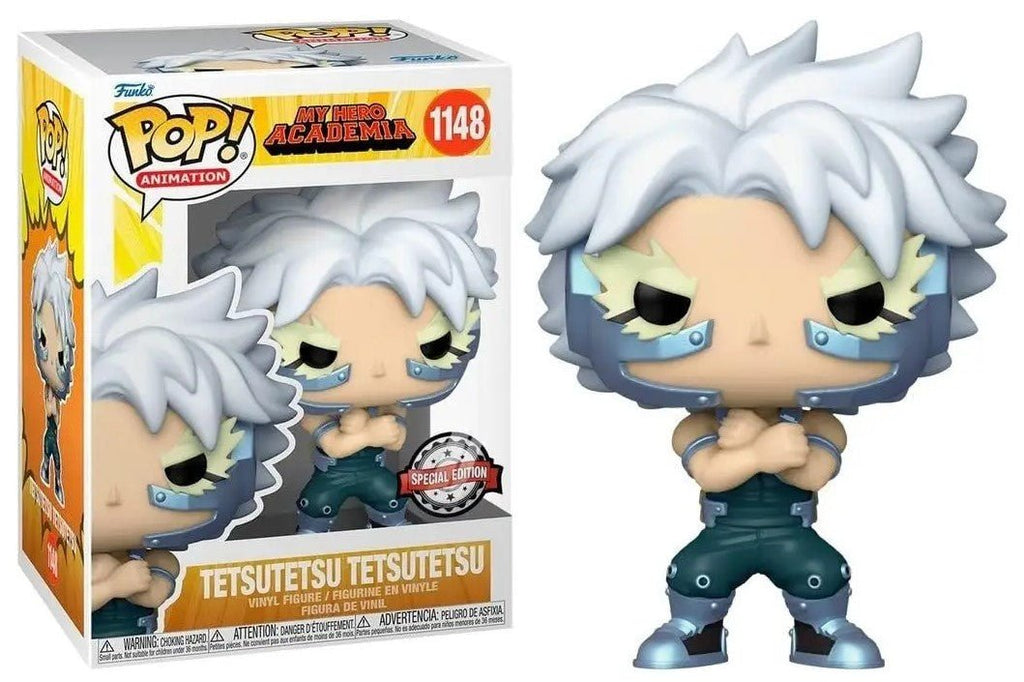 POP! Animation My Hero Academia HLB Vinyl Figure Tetsutetsu Tetsutetsu Exclusive 9 cm - Colecionáveis - Funko