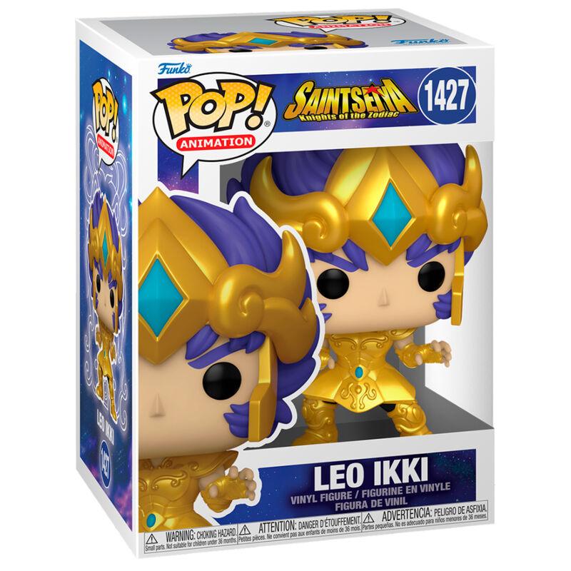 POP! Animation Saint Seiya Knights of the Zodiac Figure Gold Leo Ikki 9 cm - Toys - Funko