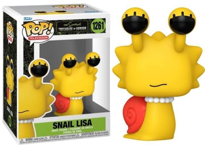 POP! Animation The Simpsons Vinyl Figure Snail Lisa 9 cm - Colecionáveis - Funko