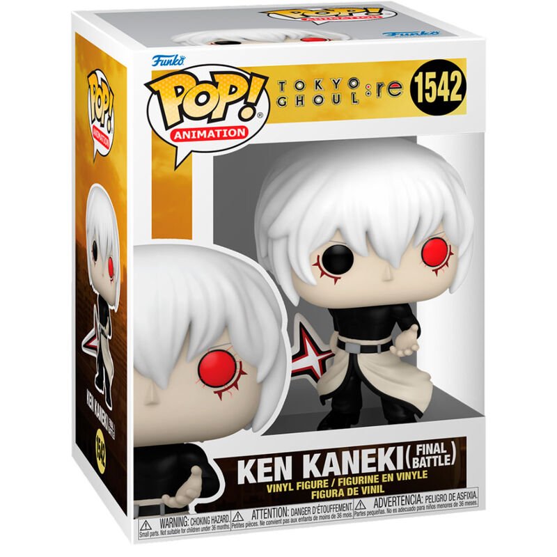 POP! Animation Tokyo Ghoul:re Vinyl Figure Ken Kaneki (Last Battle) 9 cm - Colecionáveis - Funko