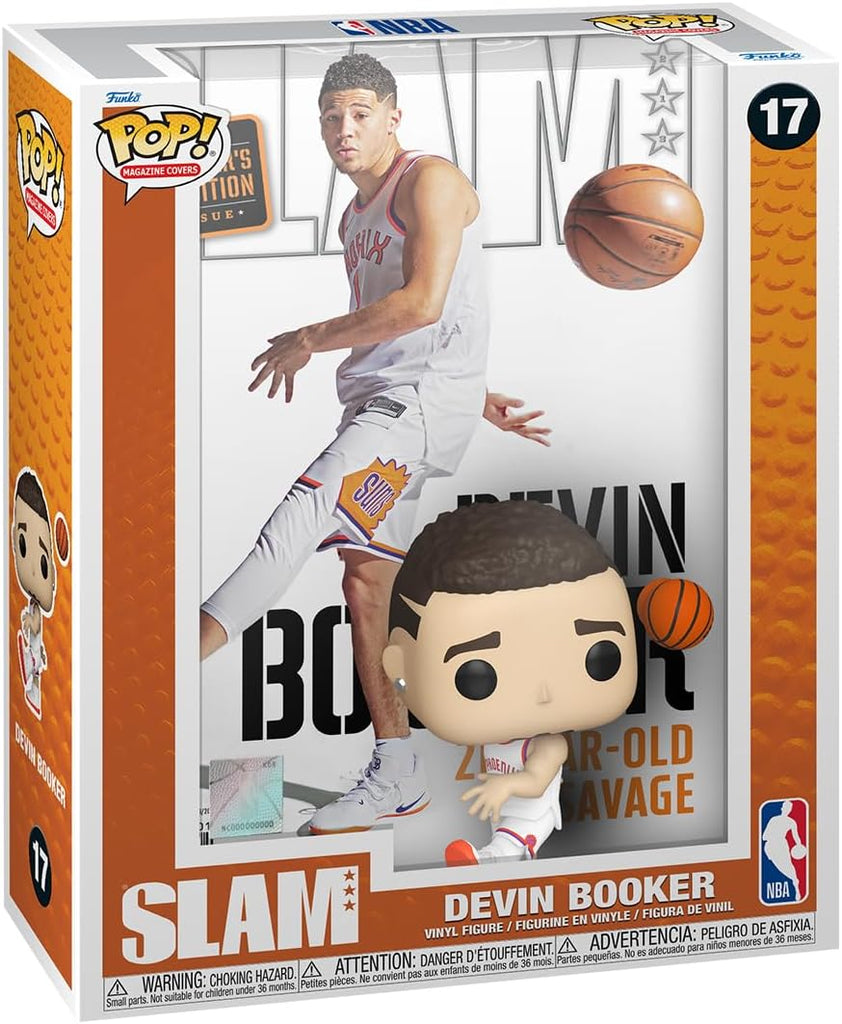 POP! Basketball NBA Cover Vinyl Figure Devin Booker (SLAM Magazine) 9 cm - Colecionáveis - Funko
