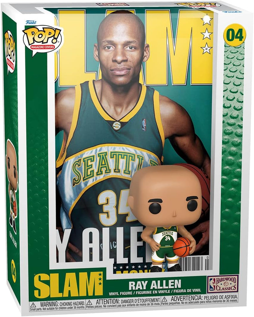POP! Basketball NBA Cover Vinyl Figure Ray Allen (SLAM Magazine) 9 cm - Colecionáveis - Funko