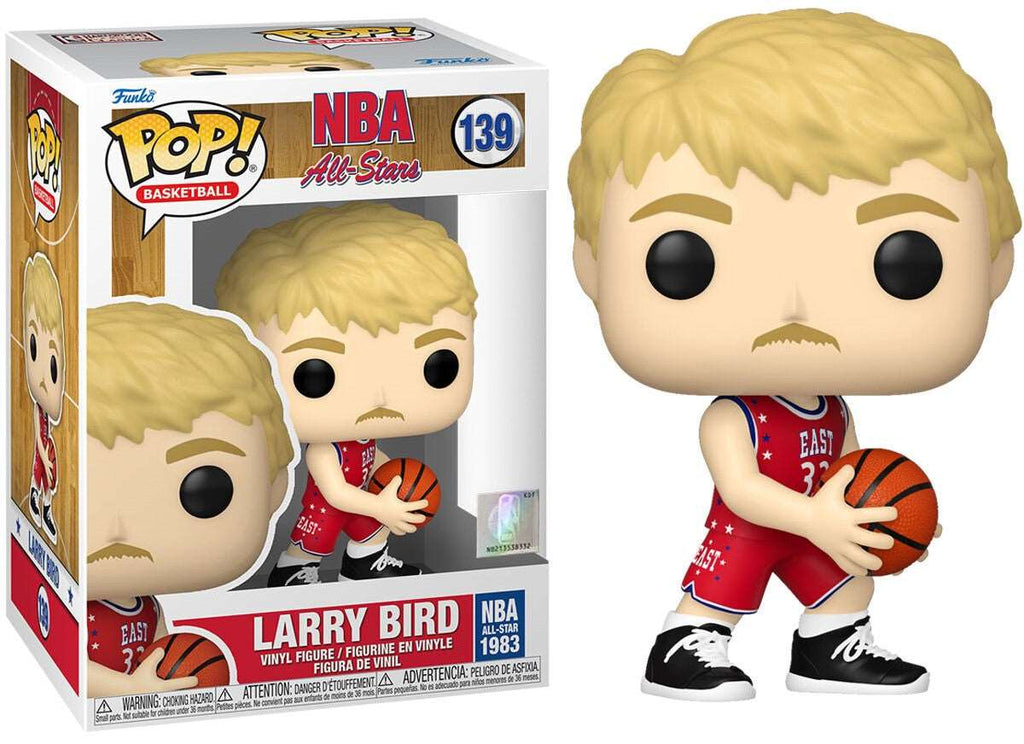 POP! Basketball NBA Legends Vinyl Figure Larry Bird (Red All Star Uni 1983) 9 cm - Colecionáveis - Funko