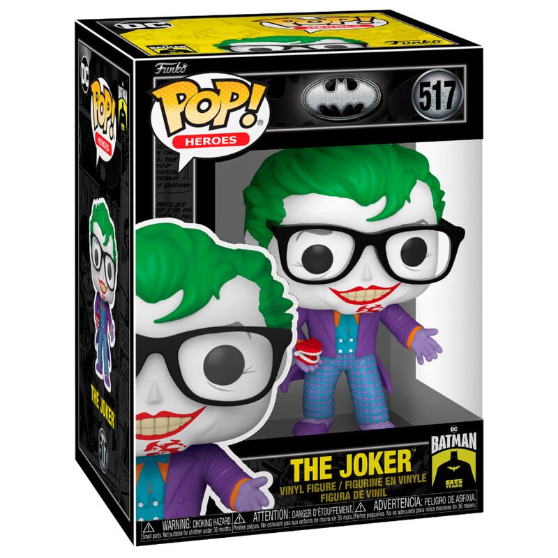 POP! Batman 1989 - The Joker with Teeth 9,5 cm - Colecionáveis - Funko