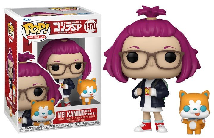 POP! & Buddy Animation Godzilla Singular Point Mei Kamino with Pelops II 9 cm - Colecionáveis - Funko
