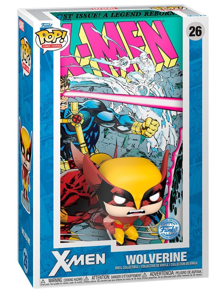 POP! Comic Cover Marvel X - Men Wolverine Exclusive - Edição Limitada - Colecionáveis - Funko