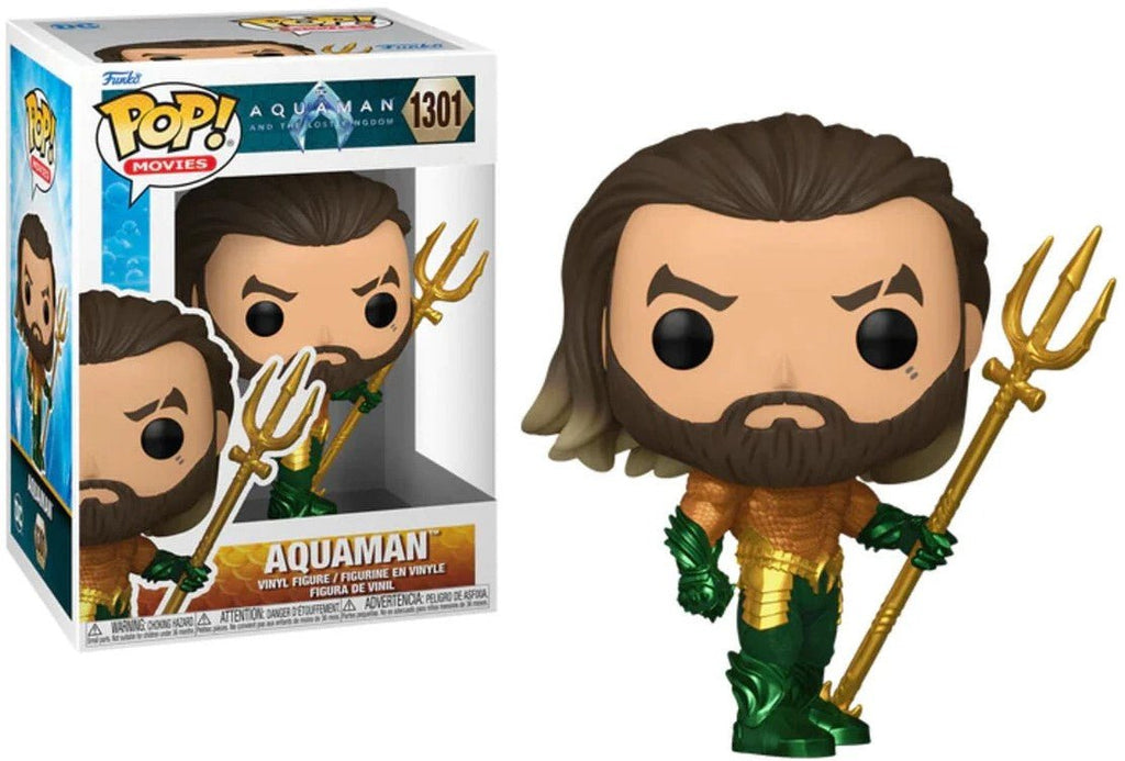 POP! DC Comics Aquaman and the Lost Kingdom - Vinyl Figure Aquaman 9 cm - Toys - Funko