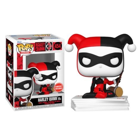 POP! DC Comics Harley Quinn with Cards Exclusive 9 cm - Toys - Funko