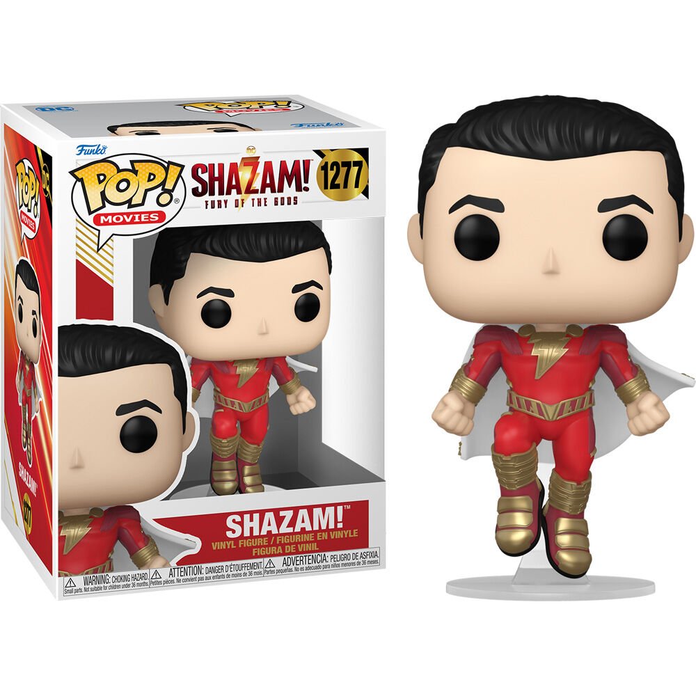 POP! DC Comics Movies Fury of the Gods Vinyl Figures Shazam 9 cm - Toys - Funko