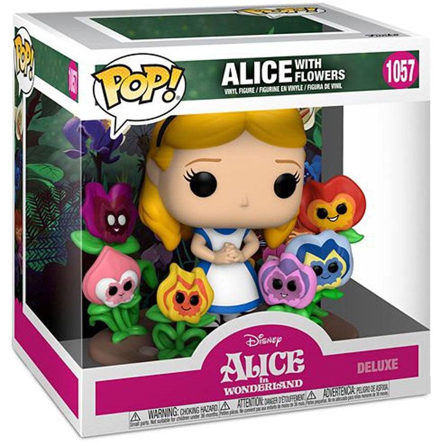 POP! Deluxe Alice in Wonderland Vinyl Figure Alice w/Flowers 10 cm - Toys - Funko