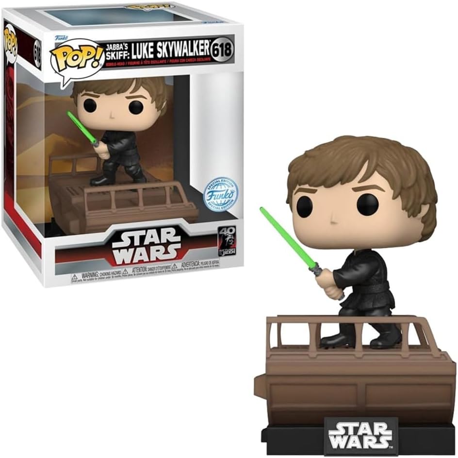 POP! Deluxe Star Wars 40th Luke Skywalker Exclusive 15 cm - Toys - Funko