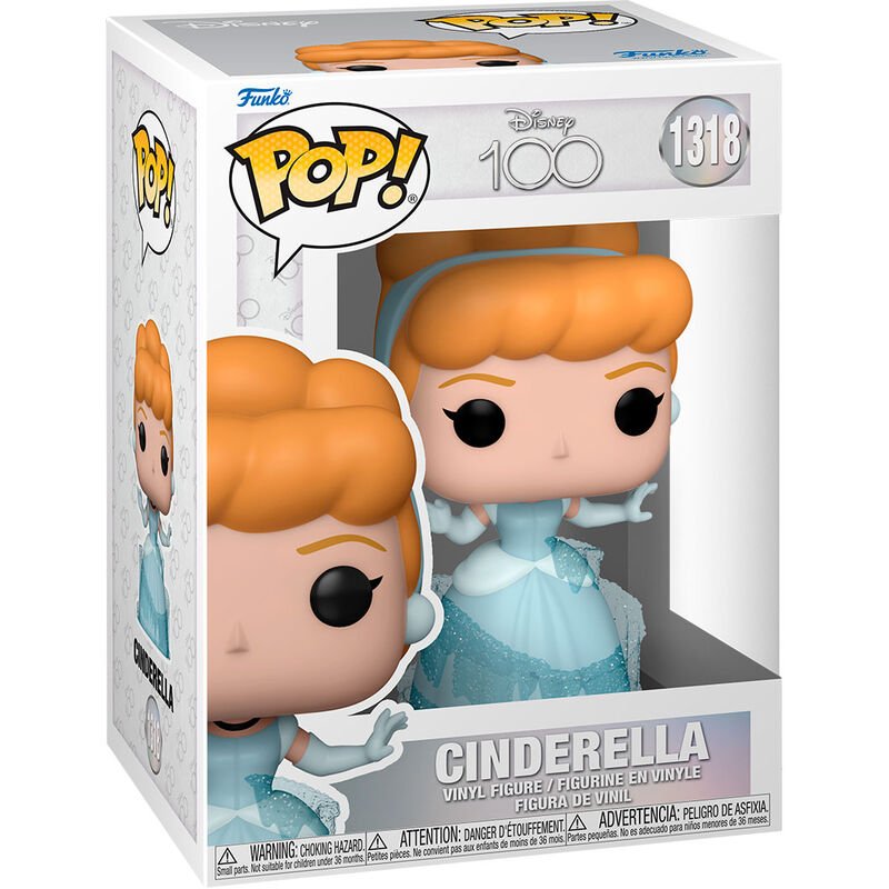 POP! Disney 100th Anniversary Vinyl Figure Cinderella 9 cm - Toys - Funko