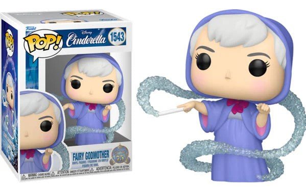 POP! Disney Cinderela 75 Anos – Fairy Godmother 9cm - Colecionáveis - Funko