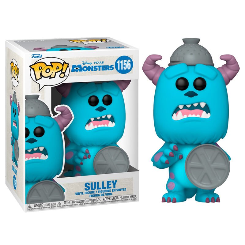 POP! Disney Monsters, Inc. 20th Anniversary - Vinyl Figure Sulley with Lid 9 cm - Toys - Funko