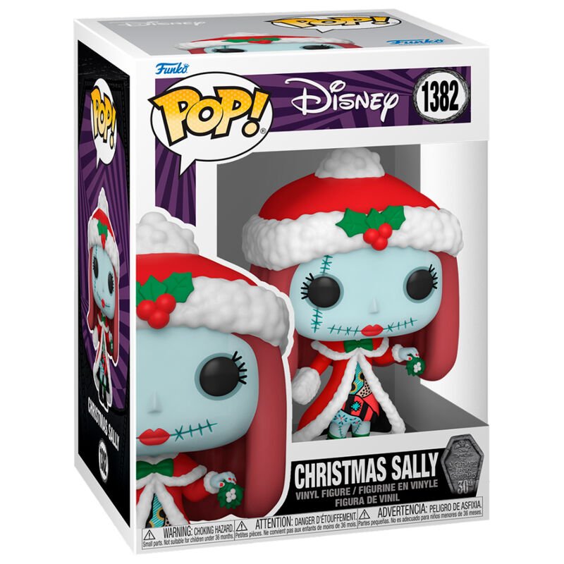POP! Disney Nightmare before Christmas 30th - Vinyl Figure Christmas Sally 9 cm - Toys - Funko