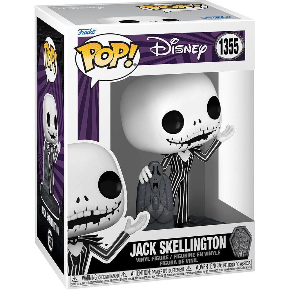 POP! Disney Nightmare before Christmas Vinyl Figure Jack with Gravestone 9 cm - Toys - Funko