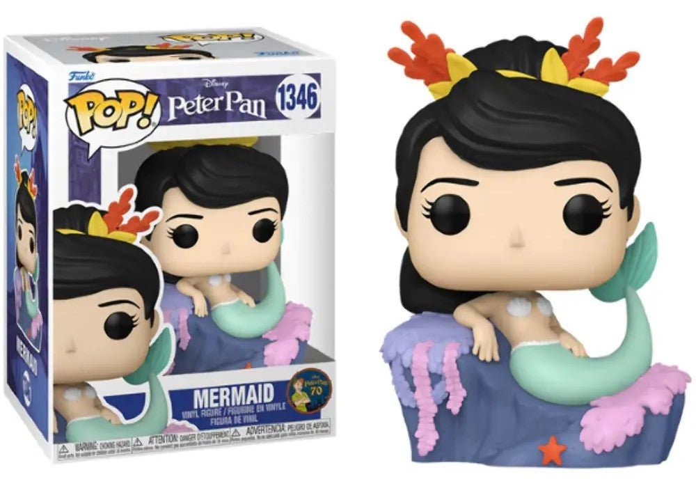 POP! Disney Peter Pan 70th Anniversary - Vinyl Figure Mermaid 9 cm - Colecionáveis - Funko