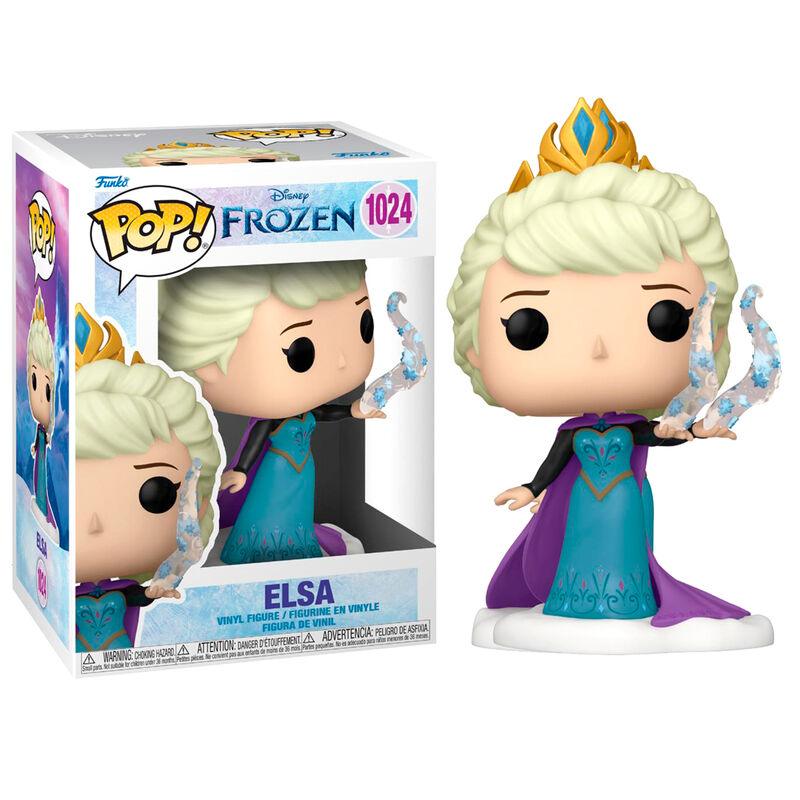 POP! Disney Ultimate Princess Vinyl Figure Elsa (Frozen) 9 cm - Toys - Funko