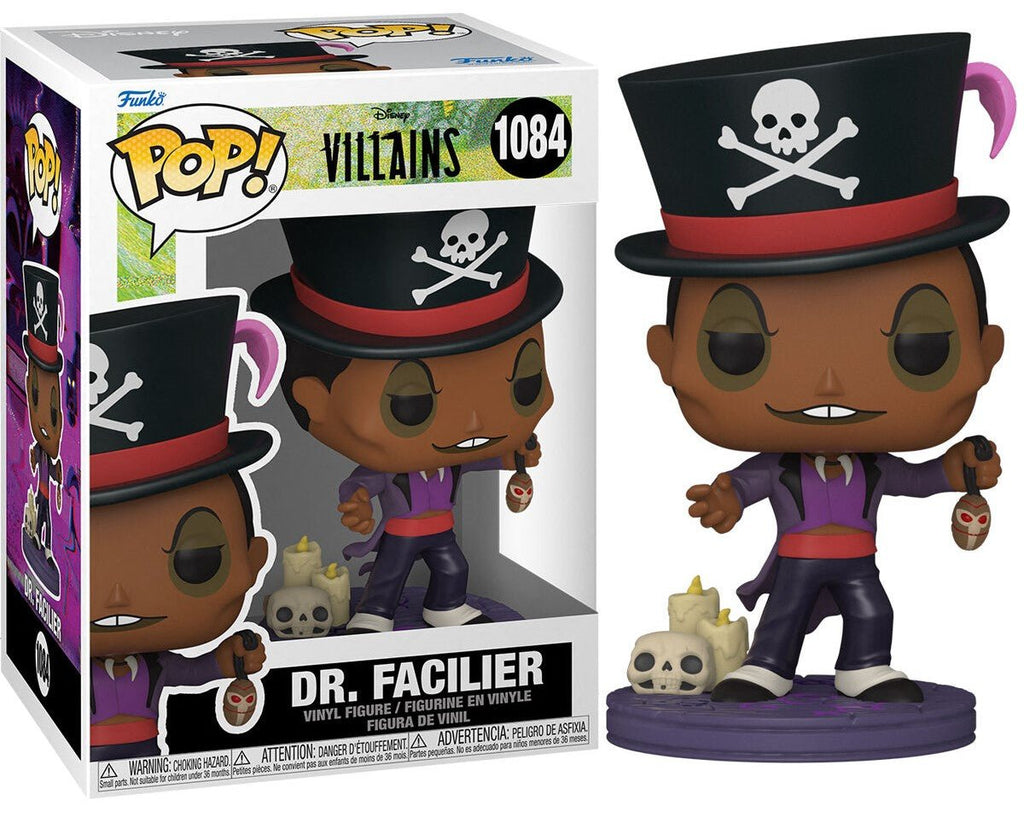 POP! Disney Villains Vinyl Figure Doctor Facilier 9 cm - Colecionáveis - Funko