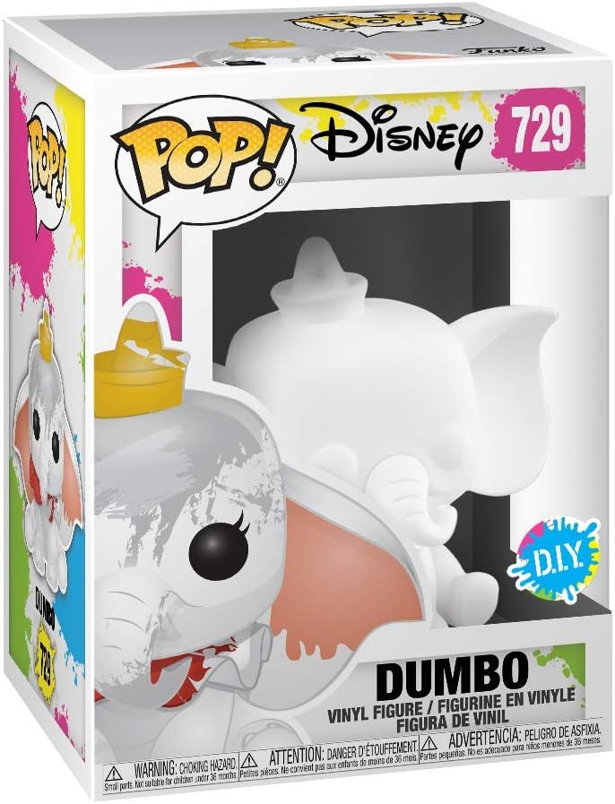 POP! Disney Vinyl Figure Dumbo DIY 9 cm - Colecionáveis - Funko