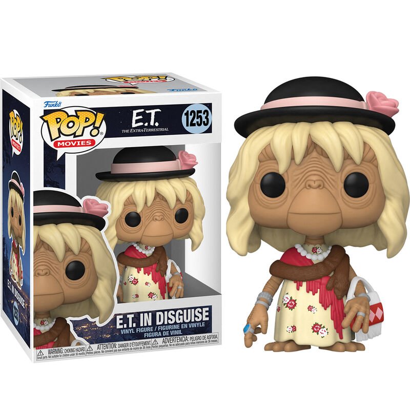 POP! E.T. the Extra - Terrestrial 40th - Vinyl Figure E.T. in Disguise 9 cm - Toys - Funko