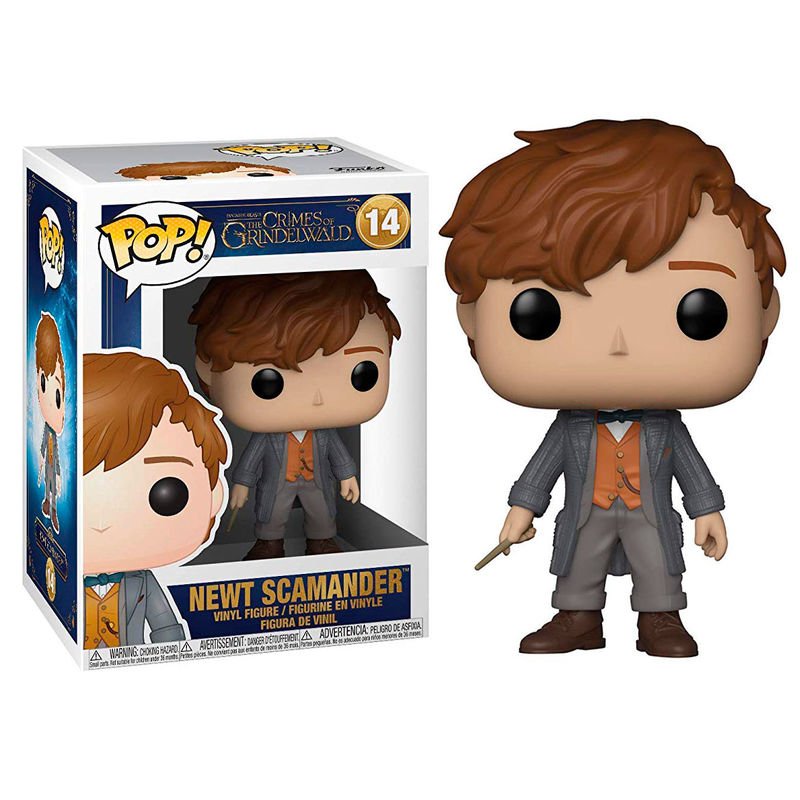 POP! Fantastic Beasts 2 The Crimes of Grindelwald Newt Scamander (wand) 9 cm - Toys - Funko