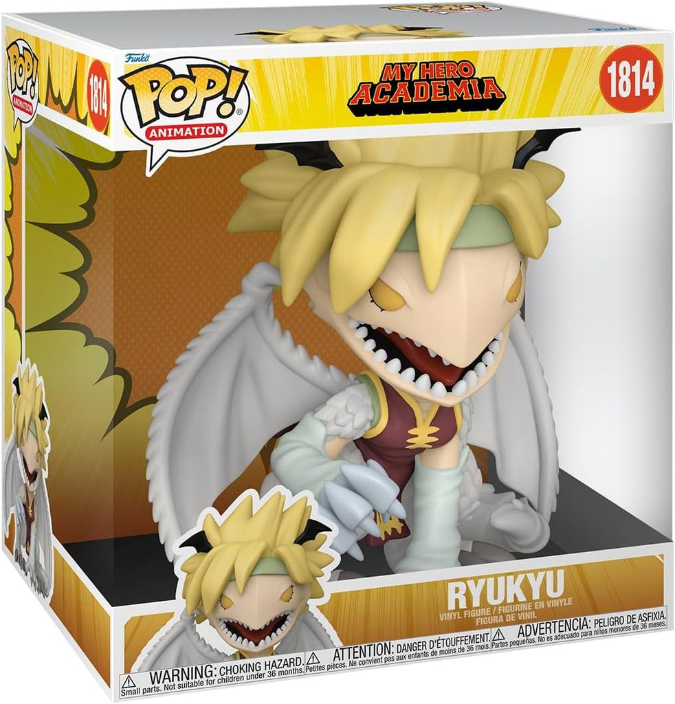 POP! Figura Jumbo Ryukyu My Hero Academia 25cm - Coleção Exclusiva - Colecionáveis - Funko
