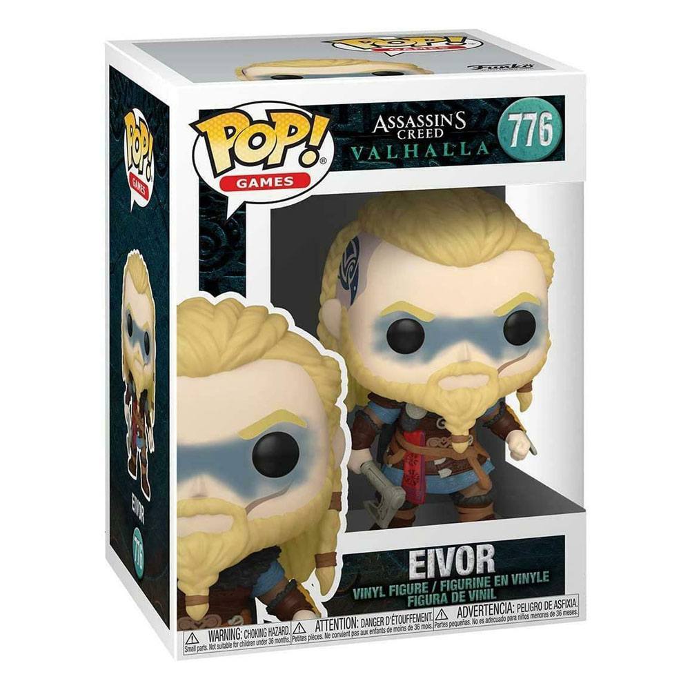 POP! Games Assassins Creed Valhalla Vinyl Figure Eivor 9 cm - Toys - Funko