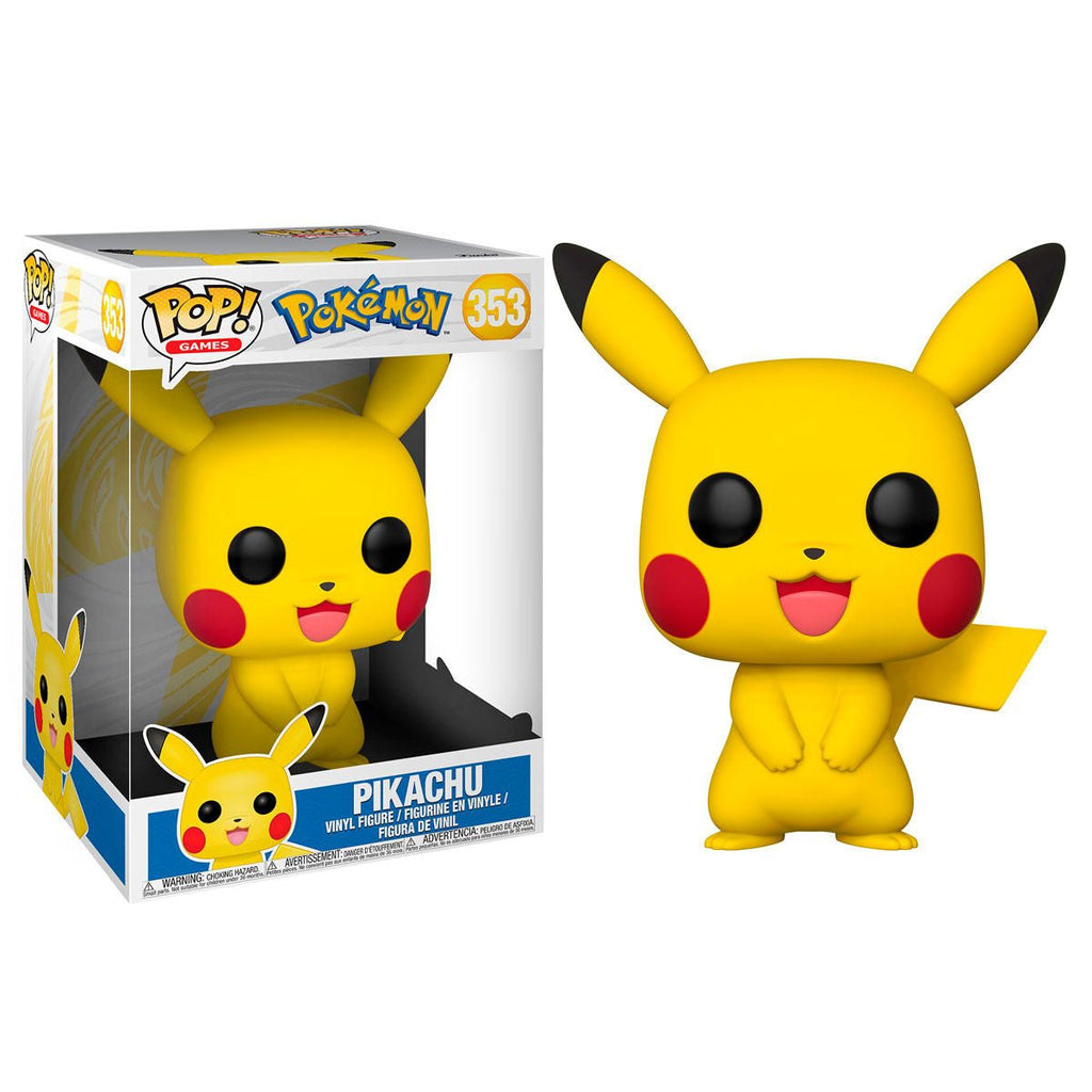 POP! Games Pokemon Super Sized Vinyl Figure Pikachu 25 cm - Toys - Funko