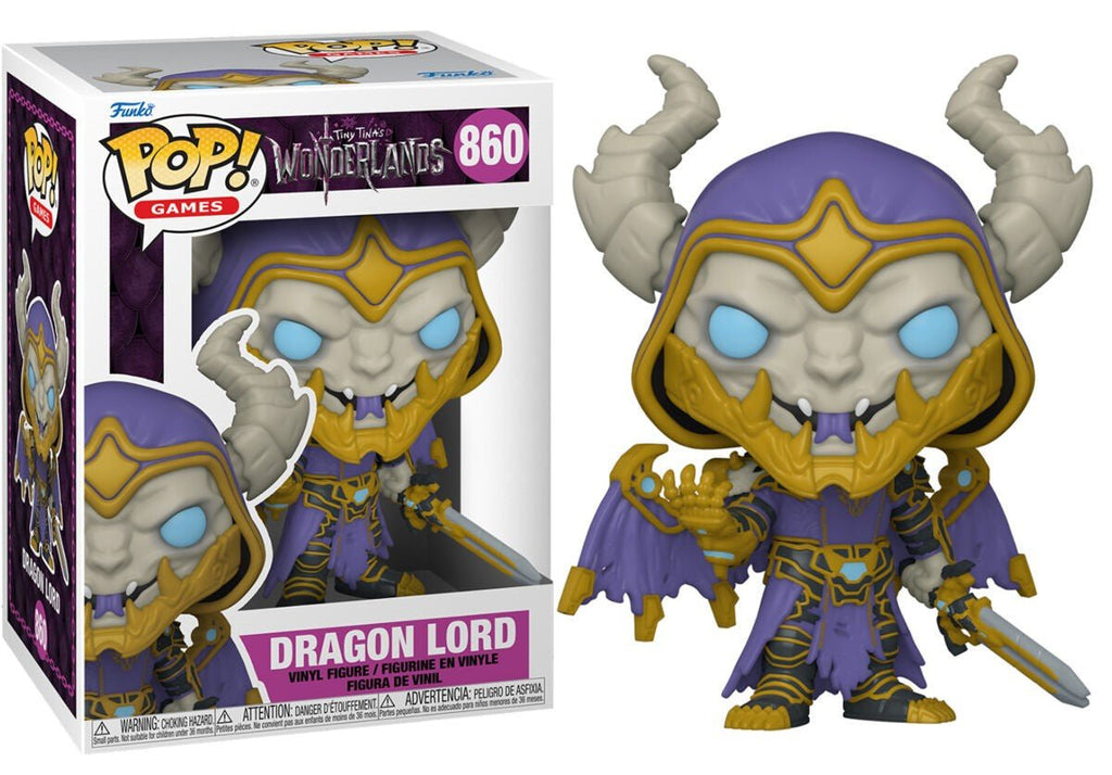 POP! Games Tiny Tina's Wonderland Vinyl Figure Dragon Lord 9 cm - Colecionáveis - Funko