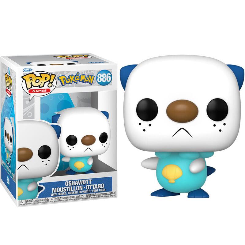 POP! Games Vinyl Pokémon Figure Oshawott 9 cm - Toys - Funko